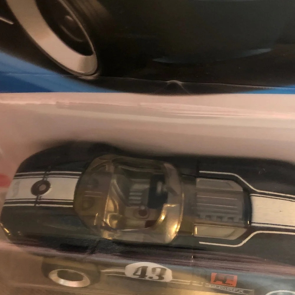 Blue Roadster Toy Car